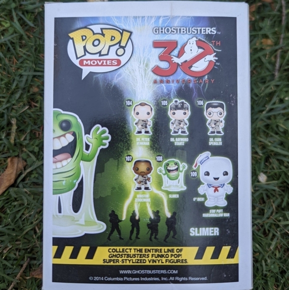 Ghostbusters Gift Set EXCLUSIVE NEW MINT with Slimer Funko Pop and Ghost T-Shirt - Picture 10 of 10
